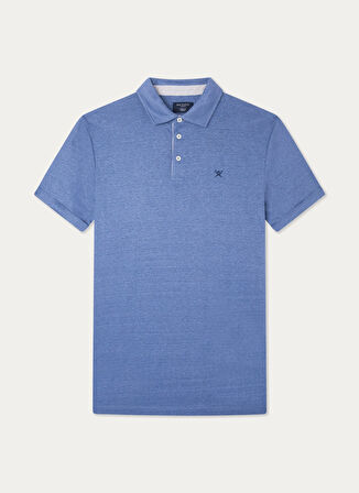 Hackett Mavi Erkek Polo T-Shirt HM563274