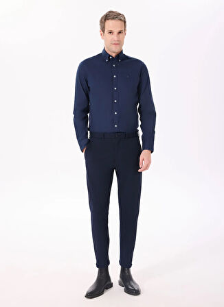 Hackett Slim Fit Gömlek Yaka Lacivert Erkek Gömlek HM3010028