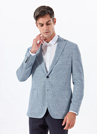 Hackett Slim Fit Açık Mavi Erkek Ceket HM443426