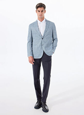 Hackett Slim Fit Açık Mavi Erkek Ceket HM443426
