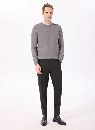 Hackett Normal Bel Normal Paça Slim Fit Koyu Haki Erkek Pantolon HM212660
