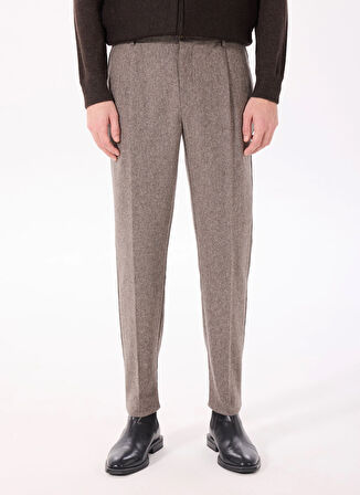 Hackett Normal Bel Normal Paça Slim Fit Kahve Erkek Pantolon HM212660