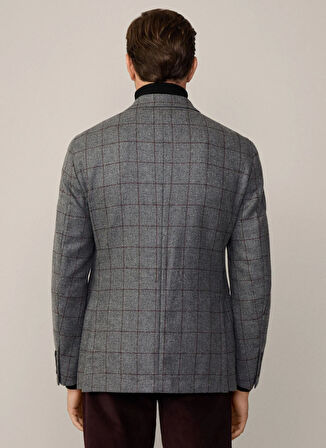 Hackett Slim Fit Gri Erkek Ceket HM443432