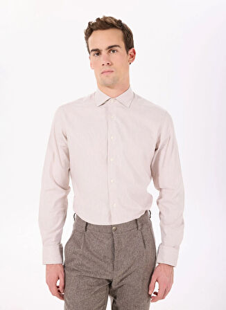 Hackett Slim Fit Gömlek Yaka Taş Erkek Gömlek HM3010096