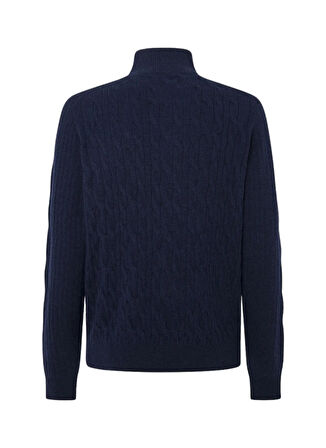 Hackett Bato Yaka Slim Fit Antrasit Erkek Kazak HM703242