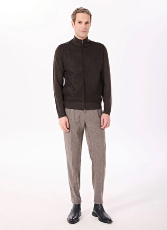 Hackett Slim Fit Koyu Kahve Erkek Ceket HM703256