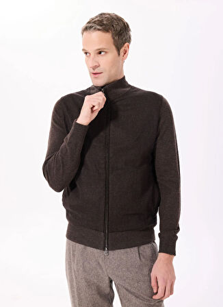 Hackett Slim Fit Koyu Kahve Erkek Ceket HM703256