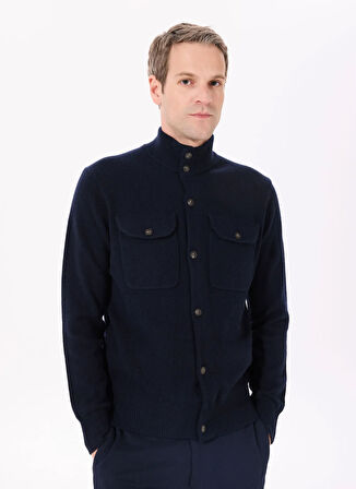 Hackett Koyu Lacivert Erkek Hırka HM703219