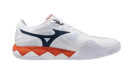 Wave Enforce Tour 2 AC Erkek Tenis Ayakkabısı Beyaz / Lacivert