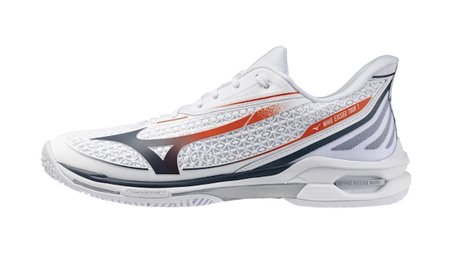 Wave Exceed Tour 7 AC Erkek Tenis Ayakkabısı Beyaz / Lacivert