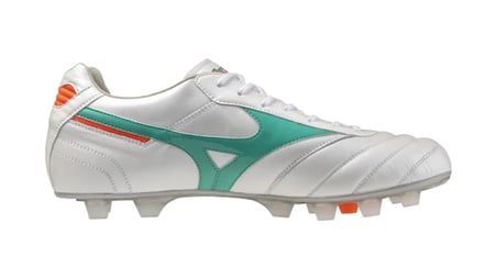 morelia 2 elite erkek krampon beyaz / yeşil