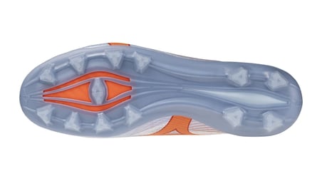 Mizuno Alpha 3 Japan Erkek Krampon Turuncu / Mavi