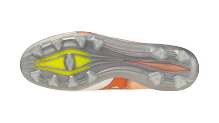 Mizuno Alpha 3 Elite Erkek Krampon Beyaz / Turuncu