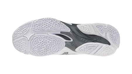 Wave Lightning Elite Unisex Voleybol Ayakkabısı Beyaz / Gri