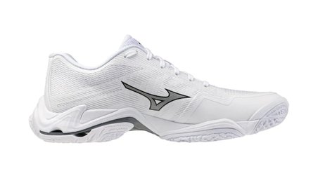 Wave Lightning Elite Unisex Voleybol Ayakkabısı Beyaz / Gri