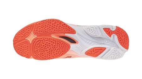 Wave Lightning Elite MID Erkek Voleybol Ayakkabısı Turuncu / Beyaz