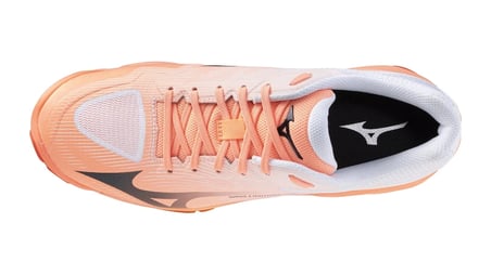 Wave Lightning Pro Unisex Voleybol Ayakkabısı Beyaz / Turuncu
