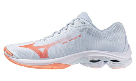 Wave Lightning Pro Kadın Voleybol Ayakkabısı Mavi / Turuncu