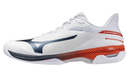 Wave Exceed Court AC Erkek Tenis Ayakkabısı Beyaz / Lacivert