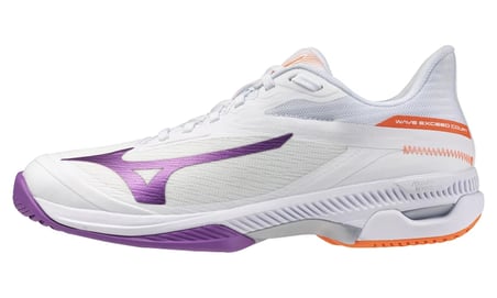 Wave Exceed Court AC Kadın Tenis Ayakkabısı Beyaz / Mor