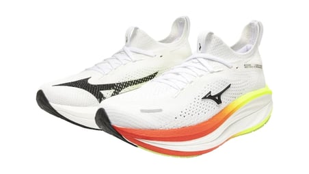 Mizuno Neo Vista 3 Erkek Koşu Ayakkabısı Beyaz / Kırmızı