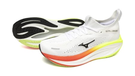Mizuno Neo Vista 3 Erkek Koşu Ayakkabısı Beyaz / Kırmızı