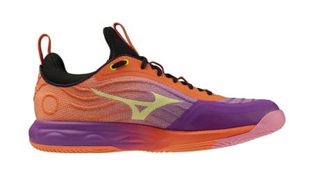 Wave Luminous Elite Unisex Voleybol Ayakkabısı Turuncu / Mor