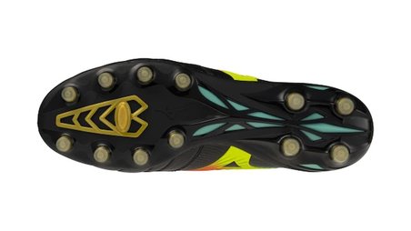 Morelia Neo 5 Beta Japan Erkek Krampon Siyah / Sarı