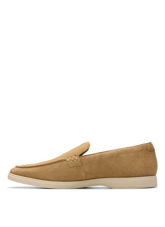 Clarks Süet Koyu Kum Erkek Günlük Ayakkabı Torford Easy Dark
