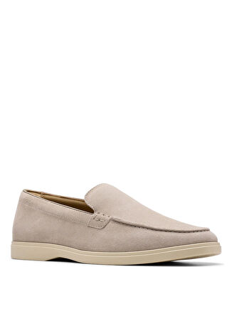 Clarks Süet Gri Erkek Günlük Ayakkabı Torford Easy Dark