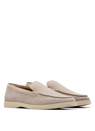 Clarks Süet Gri Erkek Günlük Ayakkabı Torford Easy Dark