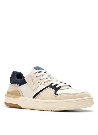 Clarks Lacivert - Beyaz Erkek Sneaker Courtlite2 Lo