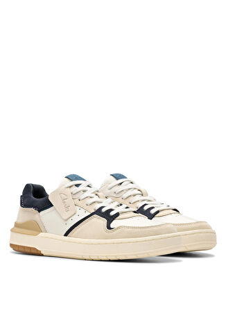 Clarks Lacivert - Beyaz Erkek Sneaker Courtlite2 Lo