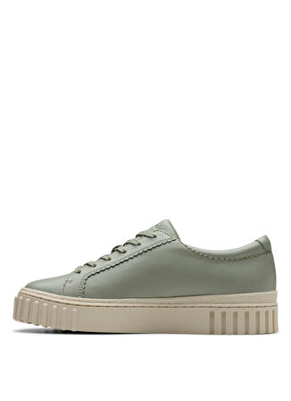 Clarks Yeşil Kadın Sneaker 26181208