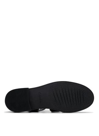 Clarks Siyah Kadın Deri Sandalet 26181215