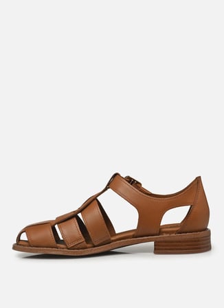 Clarks Taba Kadın Deri Sandalet 26181218