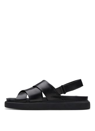 Clarks Deri Siyah Kadın Sandalet 26181255