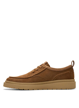 Clarks Süet Kahve Erkek Günlük Ayakkabı Polden Moc