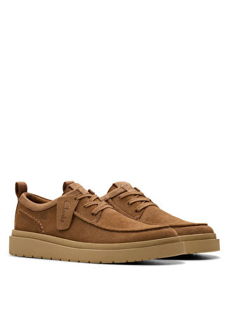 Clarks Süet Kahve Erkek Günlük Ayakkabı Polden Moc