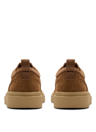 Clarks Kahverengi Erkek Süet Günlük Ayakkabı Polden Moc