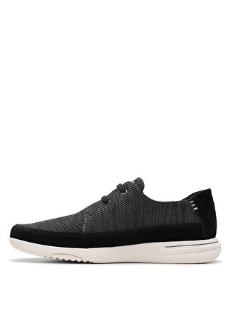 Clarks Süet Siyah Erkek Günlük Ayakkabı Easeway Lace