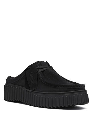 Clarks Siyah Kadın Terlik Torhill Mule