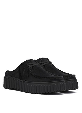 Clarks Siyah Kadın Terlik Torhill Mule