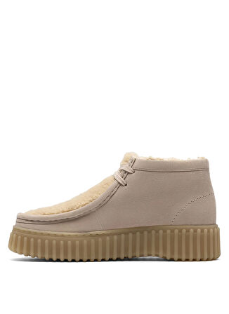 Clarks Deri Bej Kadın Bot Torhill Moss