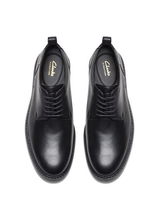 Clarks Siyah Erkek Klasik Ayakkabı Aldwin LaceGTX