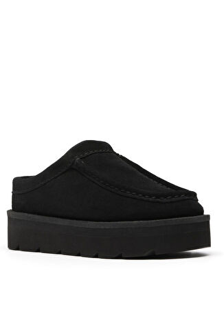 Clarks Siyah Kadın Terlik Meare Mule.