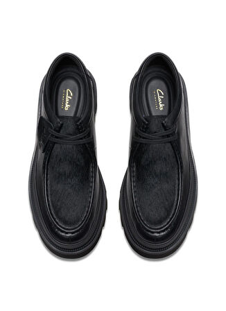 Clarks Siyah Erkek Günlük Ayakkabı Badell Seam