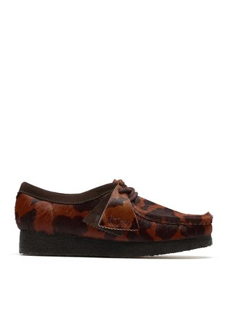 Clarks Deri Çok Renkli Kadın Loafer Wallabee.