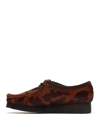 Clarks Deri Çok Renkli Kadın Loafer Wallabee.