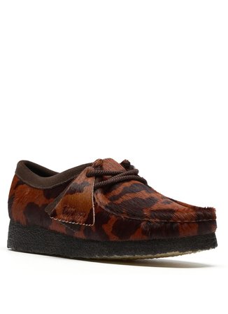 Clarks Deri Çok Renkli Kadın Loafer Wallabee.